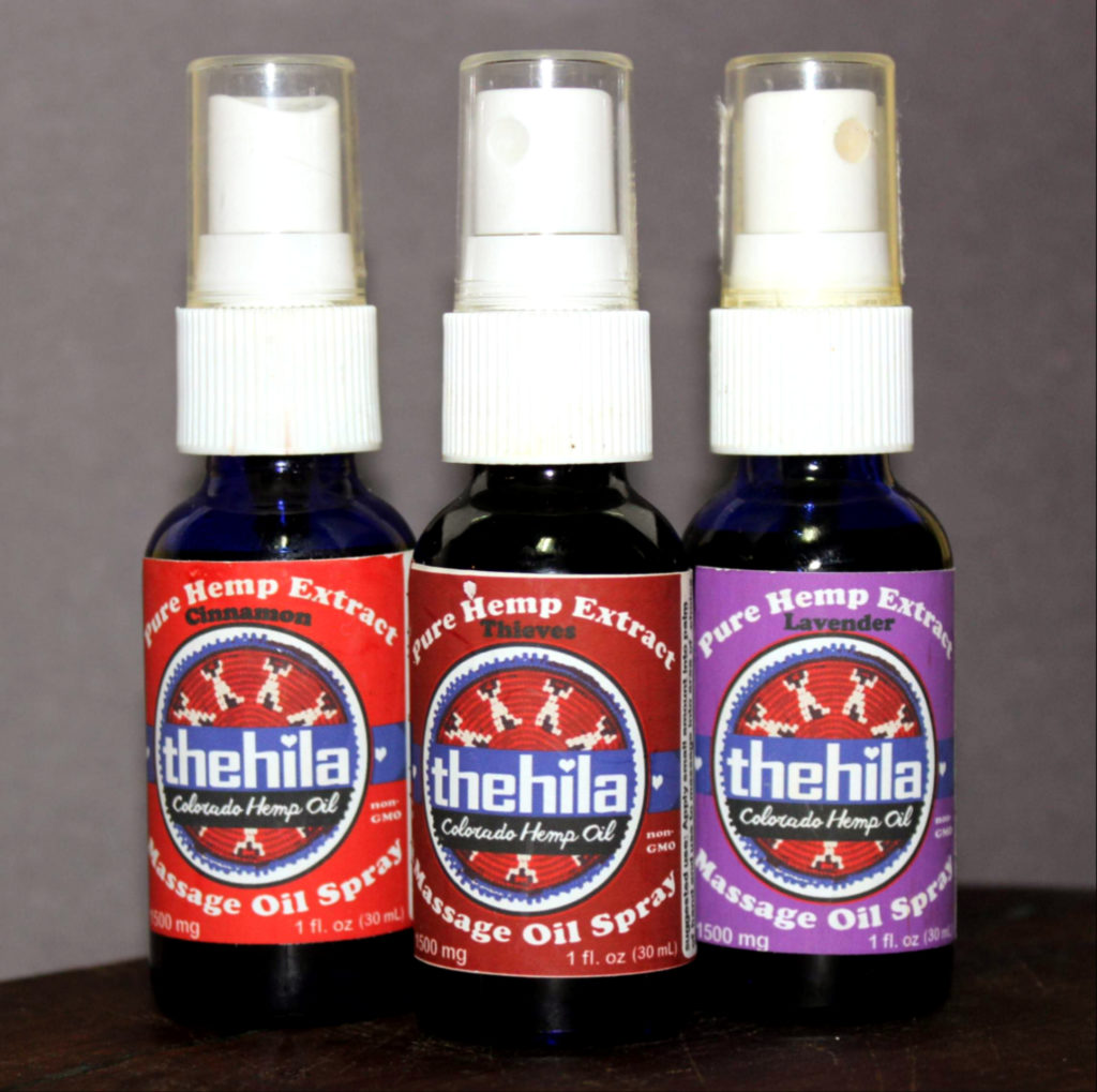 Hemp Seed Massage & Body Oil Spray