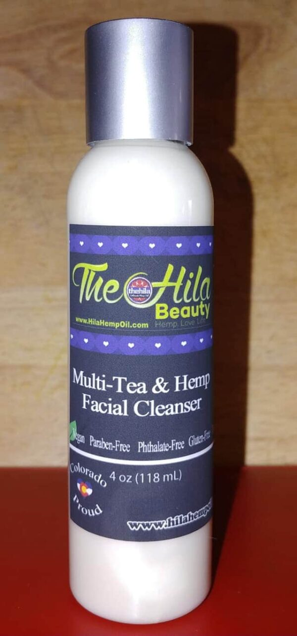 Multi-Tea & Hemp Facial Cleaner