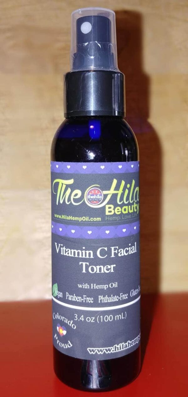 Vitamin C Facial Toner w/ Hemp Oil
