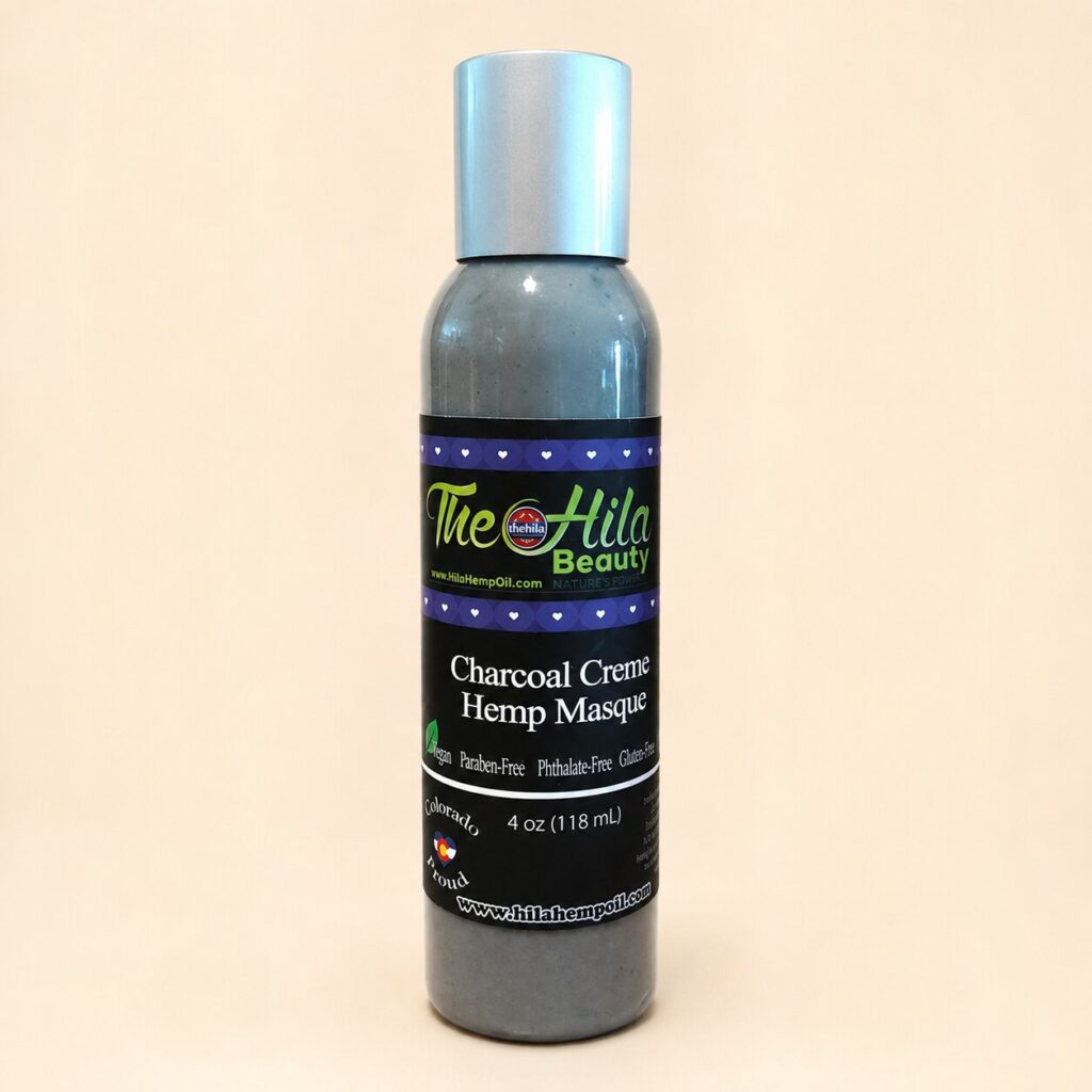 Charcoal Creme Hemp Masque – 4 oz